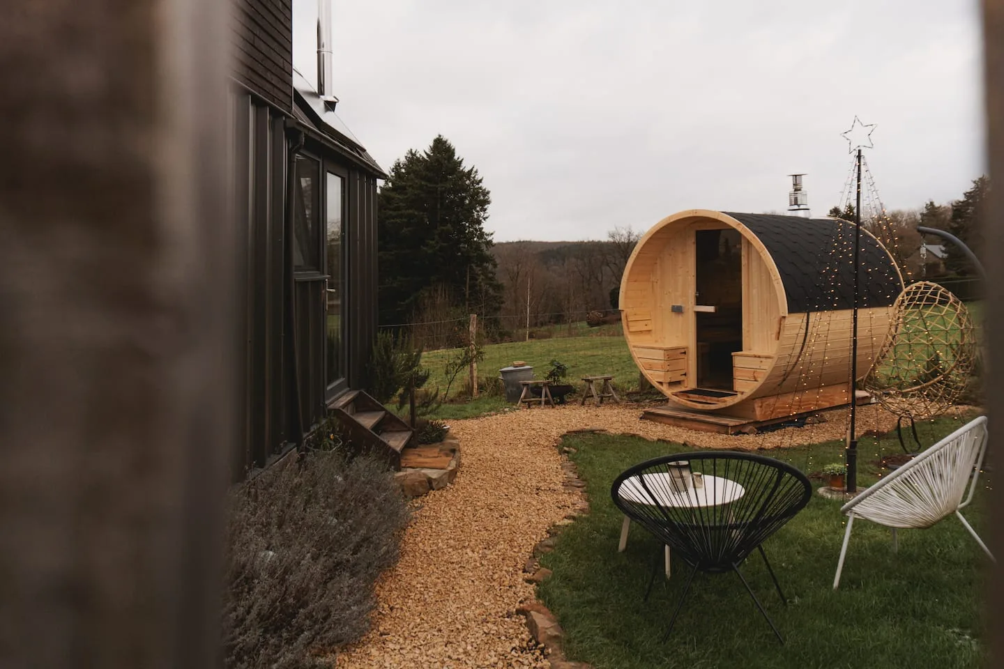 sauna Profondeville tiny house